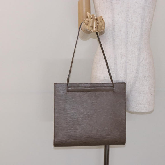 LOUIS VUITTON Epi Saint Tropez Shoulder Bag Gray Lilac M5246B LV Auth 137006