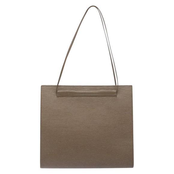 LOUIS VUITTON Epi Saint Tropez Shoulder Bag Gray Lilac M5246B LV Auth 137006