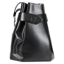 LOUIS VUITTON Epi Sac Depaule GM Shoulder Bag Black M80155 LV Auth 137007-1