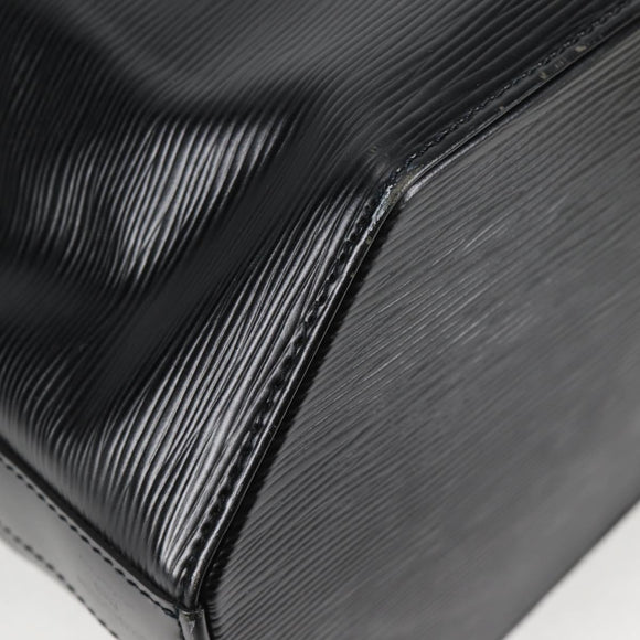 LOUIS VUITTON Epi Sac Depaule GM Shoulder Bag Black M80155 LV Auth 137007