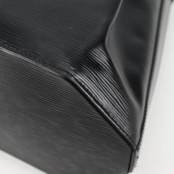 LOUIS VUITTON Epi Sac Depaule GM Shoulder Bag Black M80155 LV Auth 137007