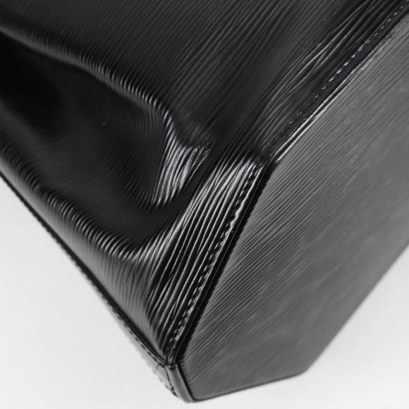 LOUIS VUITTON Epi Sac Depaule GM Shoulder Bag Black M80155 LV Auth 137007