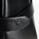 LOUIS VUITTON Epi Sac Depaule GM Shoulder Bag Black M80155 LV Auth 137007-9