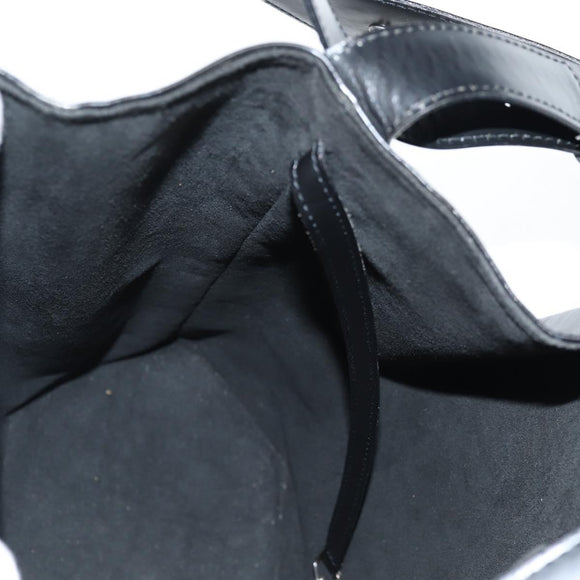 LOUIS VUITTON Epi Sac Depaule GM Shoulder Bag Black M80155 LV Auth 137007