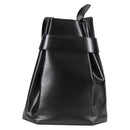 LOUIS VUITTON Epi Sac Depaule GM Shoulder Bag Black M80155 LV Auth 137007-2