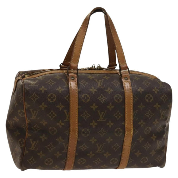 LOUIS VUITTON Monogram Sac Souple 35 Boston Bag M41626 LV Auth 137011