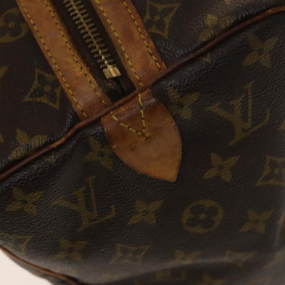 LOUIS VUITTON Monogram Sac Souple 35 Boston Bag M41626 LV Auth 137011