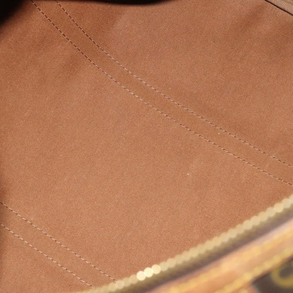 LOUIS VUITTON Monogram Sac Souple 35 Boston Bag M41626 LV Auth 137011