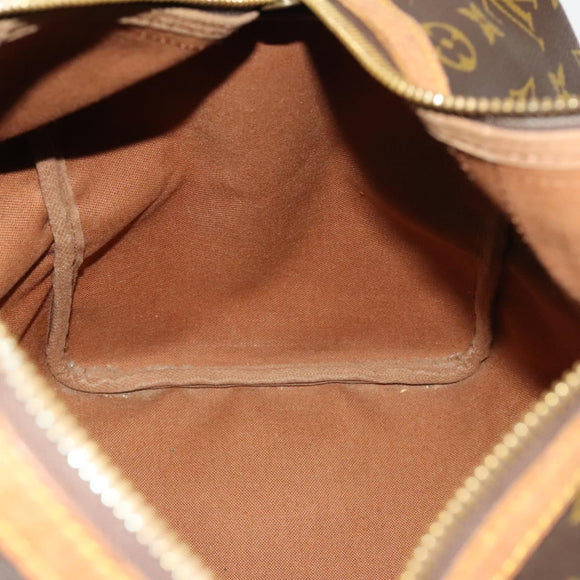 LOUIS VUITTON Monogram Sac Souple 35 Boston Bag M41626 LV Auth 137011