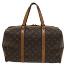 LOUIS VUITTON Monogram Sac Souple 35 Boston Bag M41626 LV Auth 137011-13