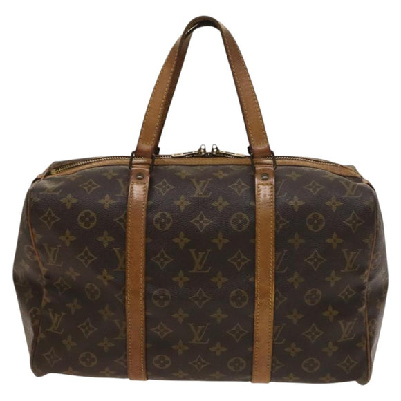 LOUIS VUITTON Monogram Sac Souple 35 Boston Bag M41626 LV Auth 137011
