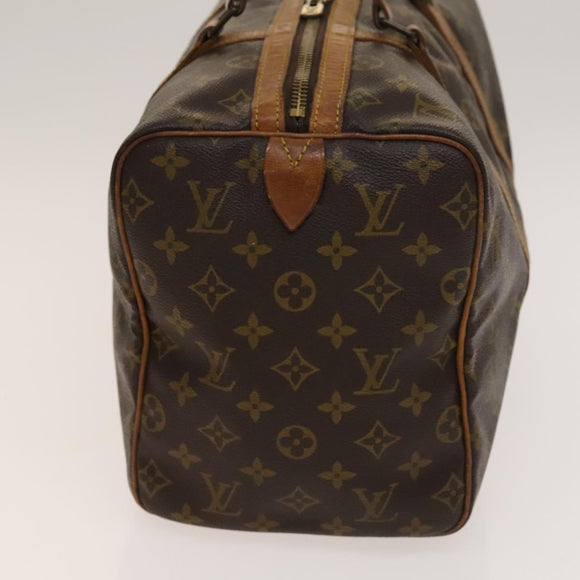 LOUIS VUITTON Monogram Sac Souple 35 Boston Bag M41626 LV Auth 137011