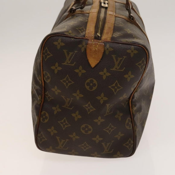 LOUIS VUITTON Monogram Sac Souple 35 Boston Bag M41626 LV Auth 137011