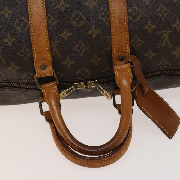 LOUIS VUITTON Monogram Keepall 45 Boston Bag M41428 LV Auth 137013