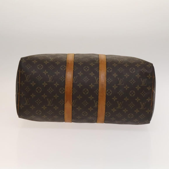 LOUIS VUITTON Monogram Keepall 45 Boston Bag M41428 LV Auth 137013