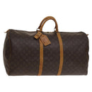 LOUIS VUITTON Monogram Keepall 60 Boston Bag M41422 LV Auth 137014-1