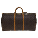 LOUIS VUITTON Monogram Keepall 60 Boston Bag M41422 LV Auth 137014-3