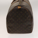 LOUIS VUITTON Monogram Keepall 60 Boston Bag M41422 LV Auth 137014-4
