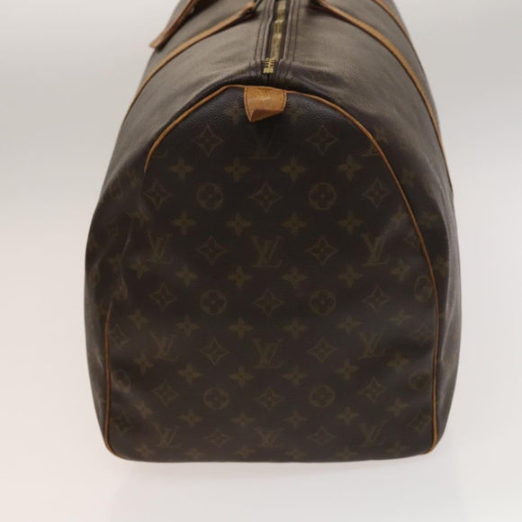 LOUIS VUITTON Monogram Keepall 60 Boston Bag M41422 LV Auth 137014