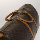 LOUIS VUITTON Monogram Keepall 60 Boston Bag M41422 LV Auth 137014-6