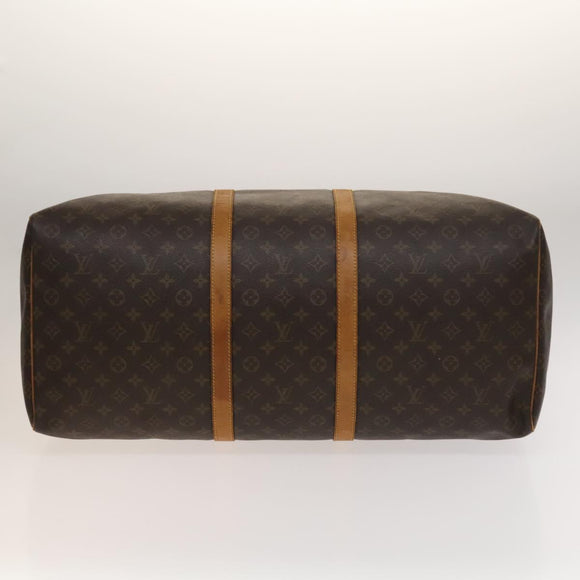 LOUIS VUITTON Monogram Keepall 60 Boston Bag M41422 LV Auth 137014