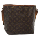 LOUIS VUITTON Monogram Petit Noe Shoulder Bag M42226 LV Auth 137019-1