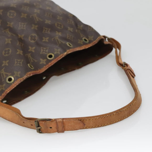 LOUIS VUITTON Monogram Petit Noe Shoulder Bag M42226 LV Auth 137019