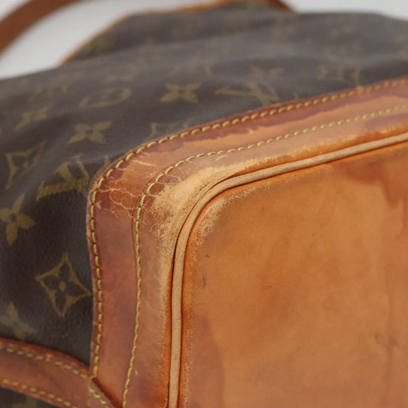 LOUIS VUITTON Monogram Noe Shoulder Bag M42224 LV Auth 137021