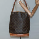 LOUIS VUITTON Monogram Noe Shoulder Bag M42224 LV Auth 137021-19