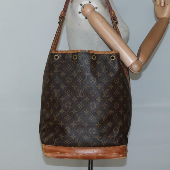 LOUIS VUITTON Monogram Noe Shoulder Bag M42224 LV Auth 137021