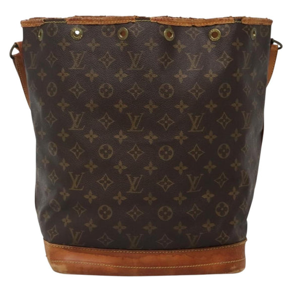 LOUIS VUITTON Monogram Noe Shoulder Bag M42224 LV Auth 137021