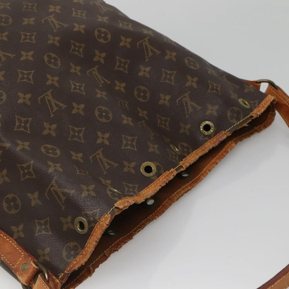 LOUIS VUITTON Monogram Noe Shoulder Bag M42224 LV Auth 137021