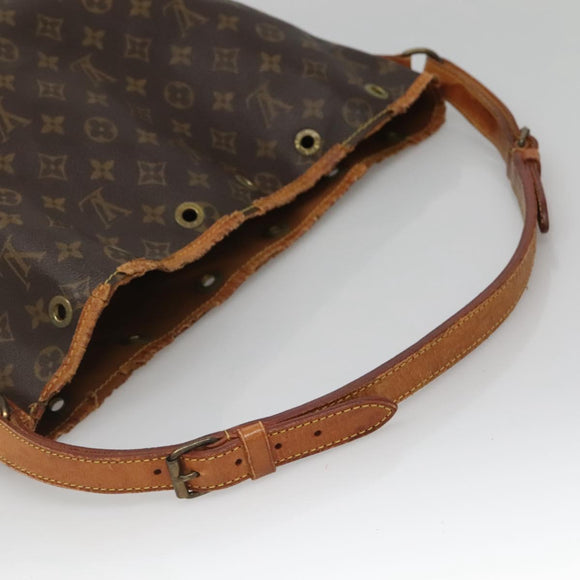 LOUIS VUITTON Monogram Noe Shoulder Bag M42224 LV Auth 137021