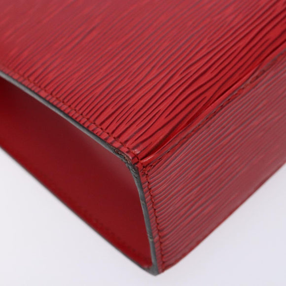 LOUIS VUITTON Epi Malesherbes Hand Bag Red M52377 LV Auth 137028