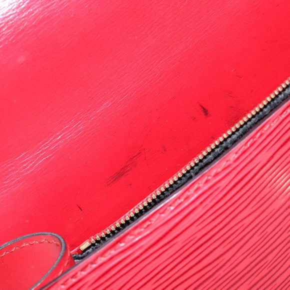 LOUIS VUITTON Epi Malesherbes Hand Bag Red M52377 LV Auth 137028