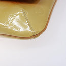 LOUIS VUITTON Monogram Vernis Thompson Street Bag Beige M91301 LV Auth 137030-14
