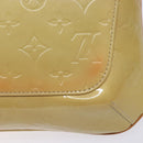 LOUIS VUITTON Monogram Vernis Thompson Street Bag Beige M91301 LV Auth 137030-9