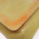 LOUIS VUITTON Monogram Vernis Thompson Street Bag Beige M91301 LV Auth 137030-10