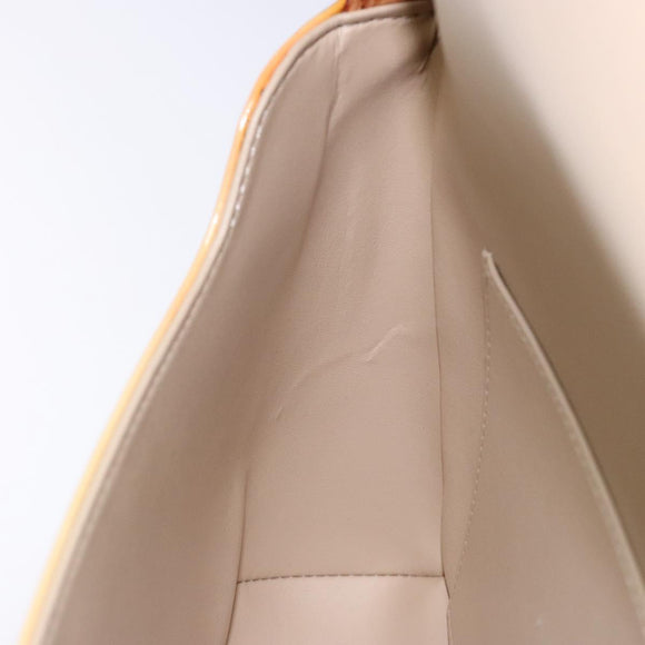 LOUIS VUITTON Monogram Vernis Thompson Street Bag Beige M91301 LV Auth 137030