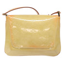 LOUIS VUITTON Monogram Vernis Thompson Street Bag Beige M91301 LV Auth 137030-2