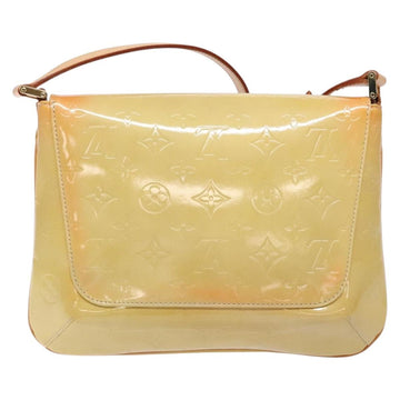 LOUIS VUITTON Monogram Vernis Thompson Street Bag Beige M91301 LV Auth 137030 - 0