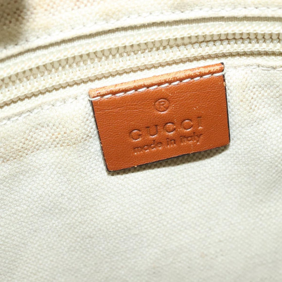 GUCCI GG Canvas Shoulder Bag Nylon Black Silver 314529 Auth 137032