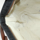 GUCCI GG Canvas Shoulder Bag Nylon Black Silver 314529 Auth 137032-20