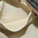 GUCCI GG Canvas Shoulder Bag Nylon Black Silver 314529 Auth 137032-11