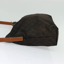 GUCCI GG Canvas Shoulder Bag Nylon Black Silver 314529 Auth 137032-3