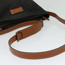 GUCCI GG Canvas Shoulder Bag Nylon Black Silver 314529 Auth 137032-7