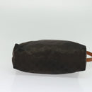 GUCCI GG Canvas Shoulder Bag Nylon Black Silver 314529 Auth 137032-5