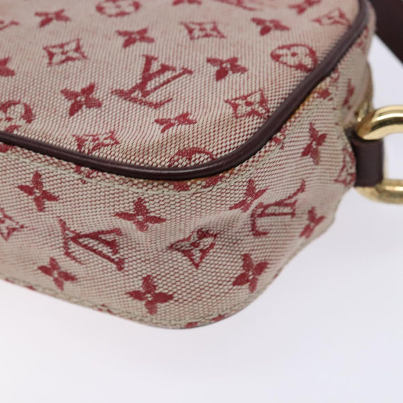 LOUIS VUITTON Monogram Mini Juliet MM Shoulder Bag Red M92219 LV Auth 137036