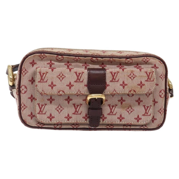 LOUIS VUITTON Monogram Mini Juliet MM Shoulder Bag Red M92219 LV Auth 137036