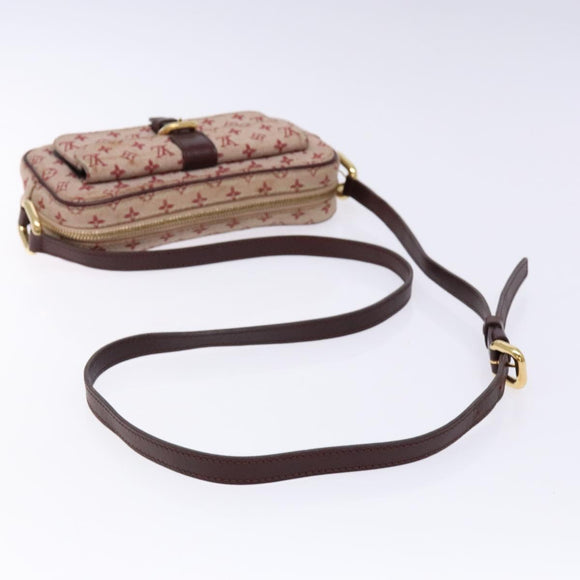 LOUIS VUITTON Monogram Mini Juliet MM Shoulder Bag Red M92219 LV Auth 137036